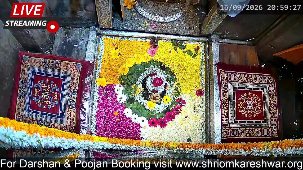 Shri Omkareshwar Jyotirlinga Live Darshan