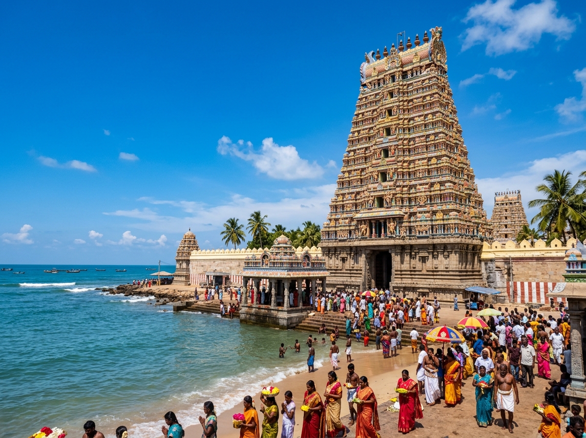 Ramanathaswamy Jyotirlinga Sayana Aarti
