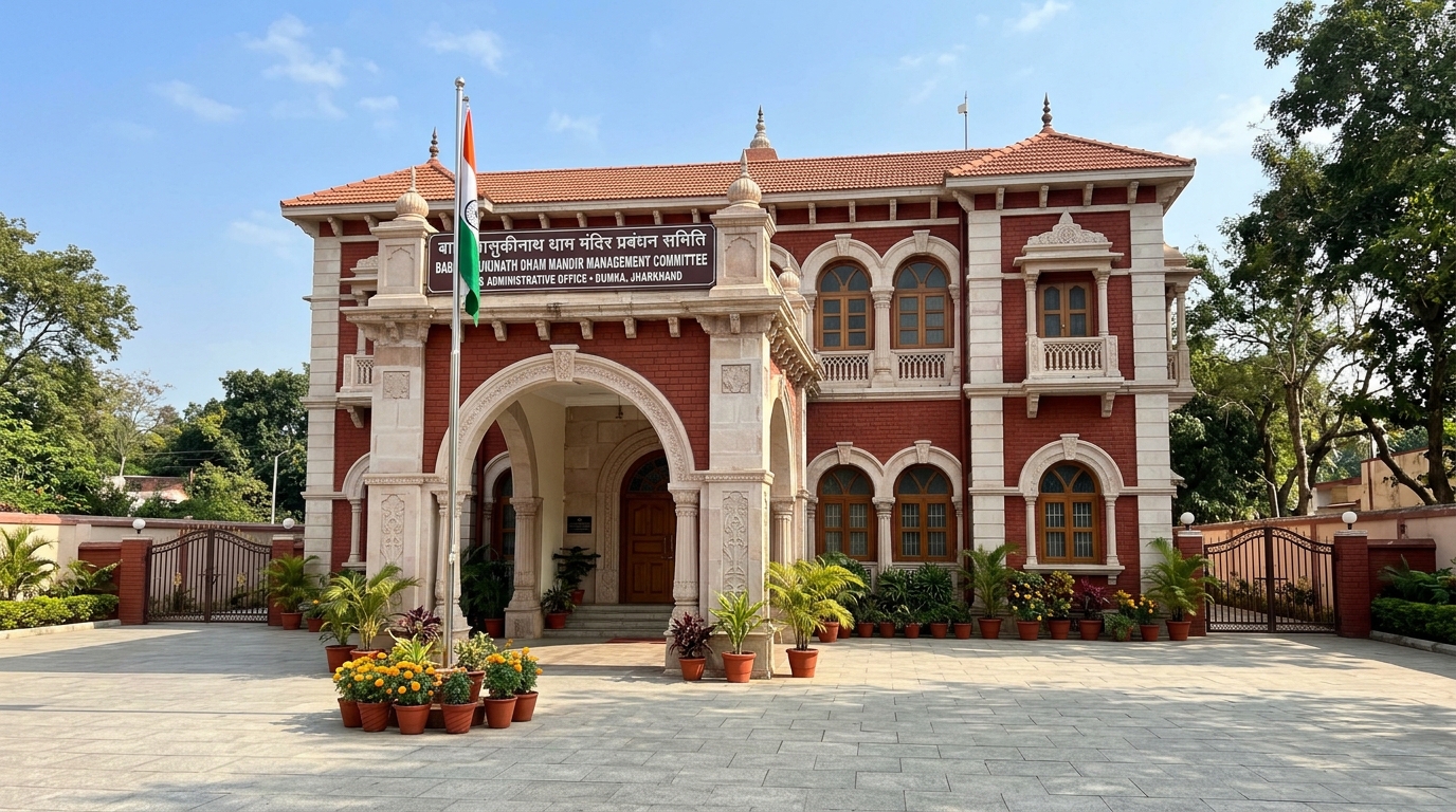 प्रशासनिक व्यवस्था एवं प्रबंधन समिति • Temple Management Committee & Administration