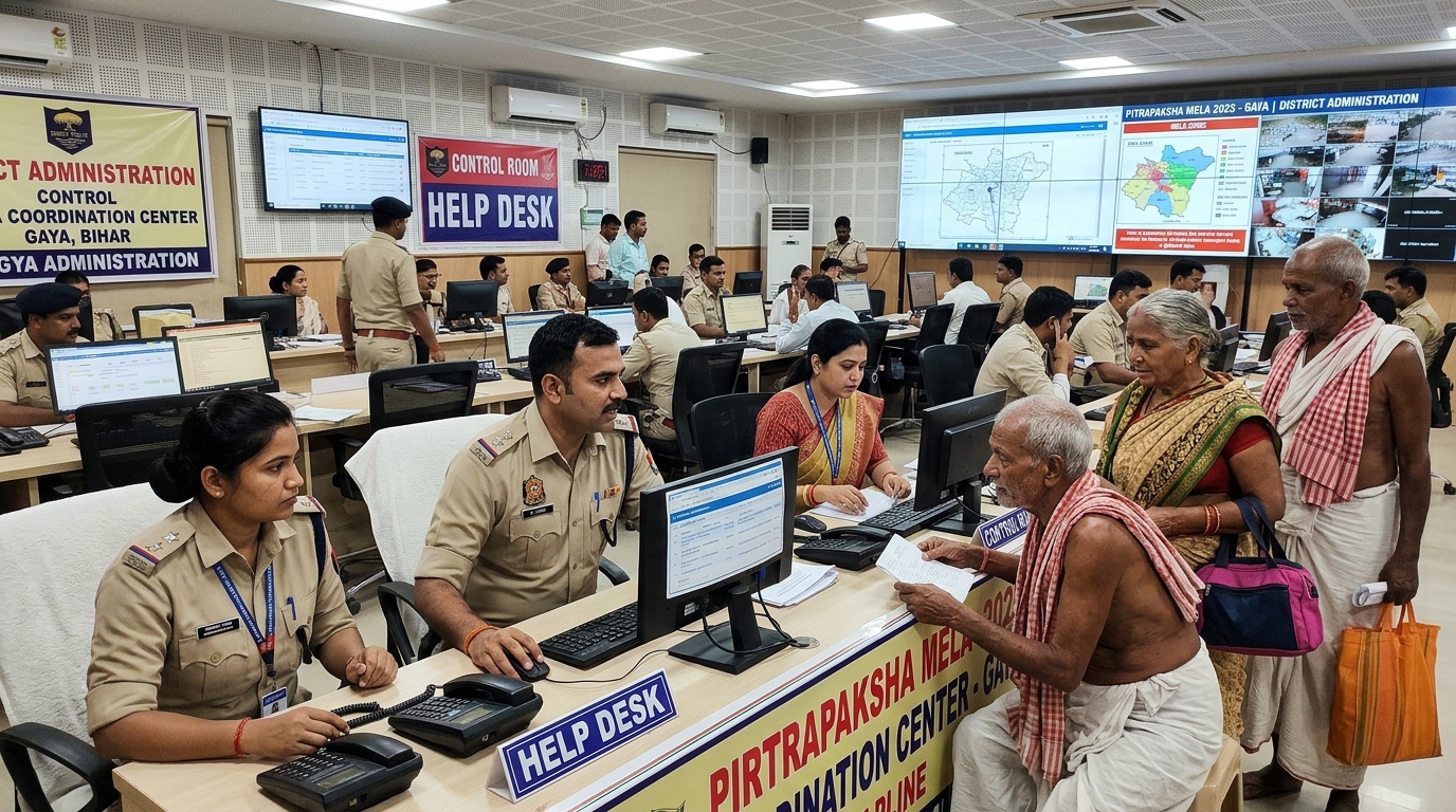 प्रशासनिक व्यवस्था एवं मेला नियंत्रण कक्ष • District Administration & Police Setup